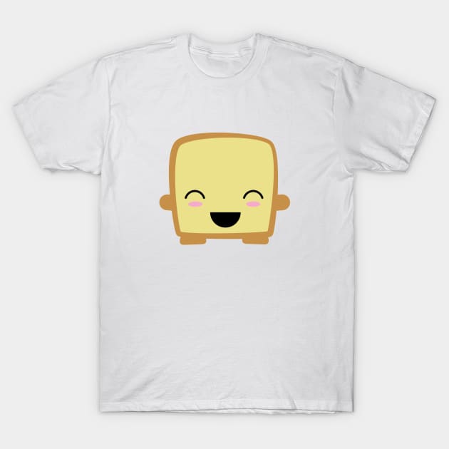 Happy Toast T-Shirt by Freaky Raven